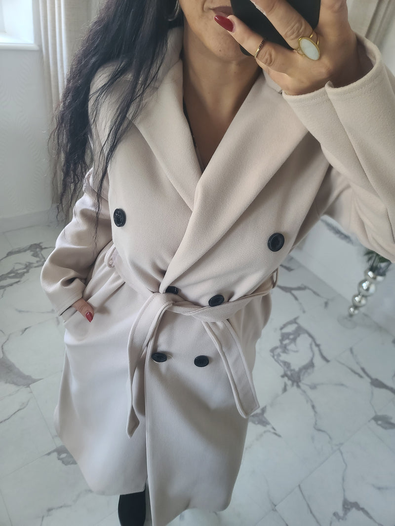 Manteau SACHA crème