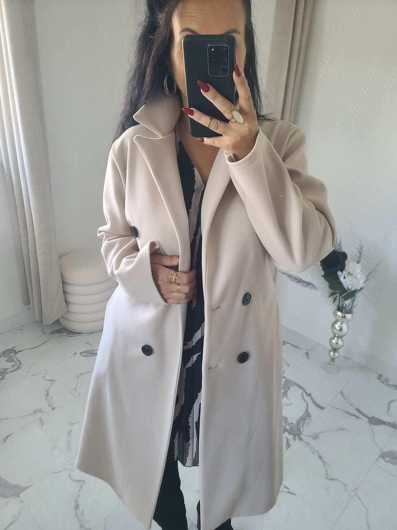Manteau SACHA crème