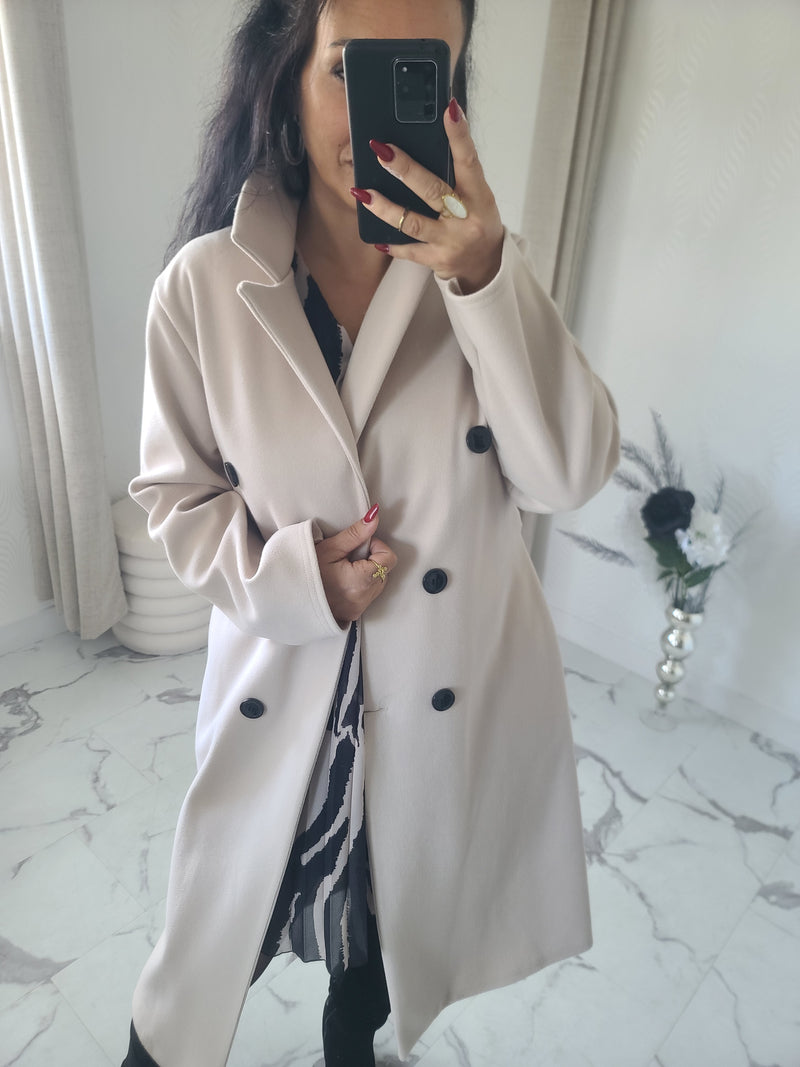 Manteau SACHA crème