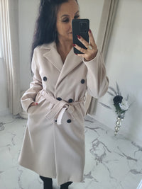 Manteau SACHA crème