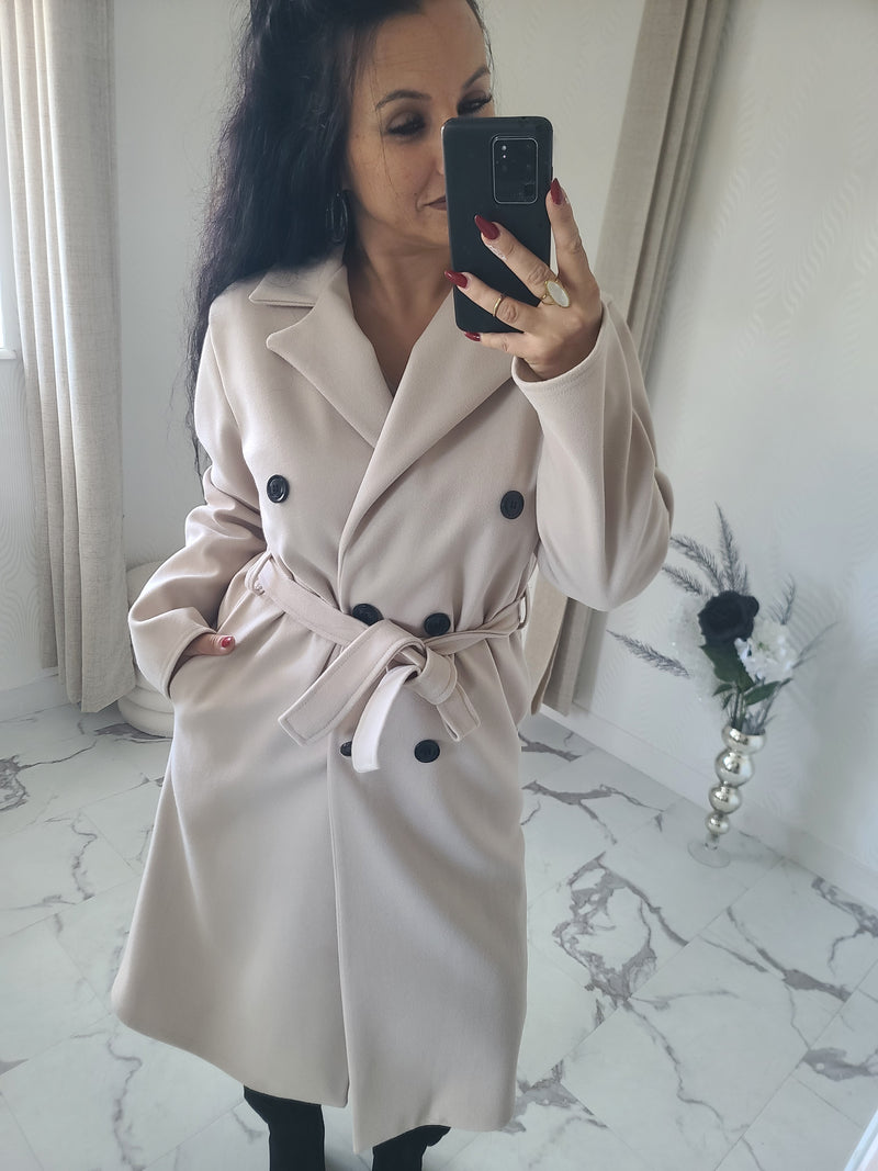 Manteau SACHA crème