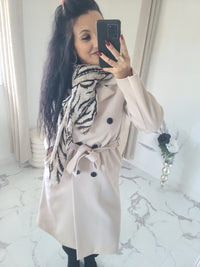 Manteau SACHA crème