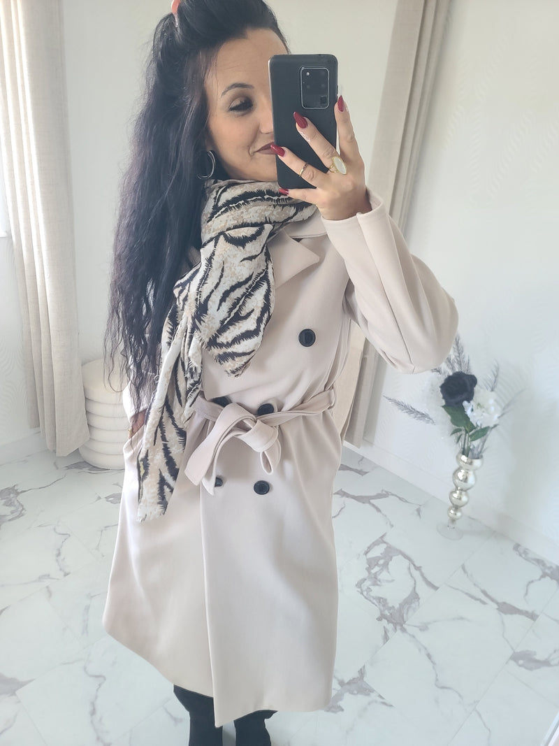 Manteau SACHA crème