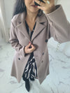 Manteau SACHA taupe