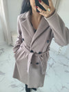 Manteau SACHA taupe