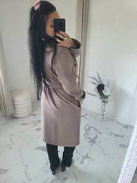 Manteau SACHA taupe