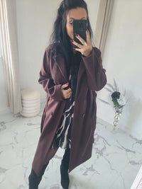 Manteau SACHA marron