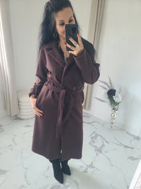 Manteau SACHA marron