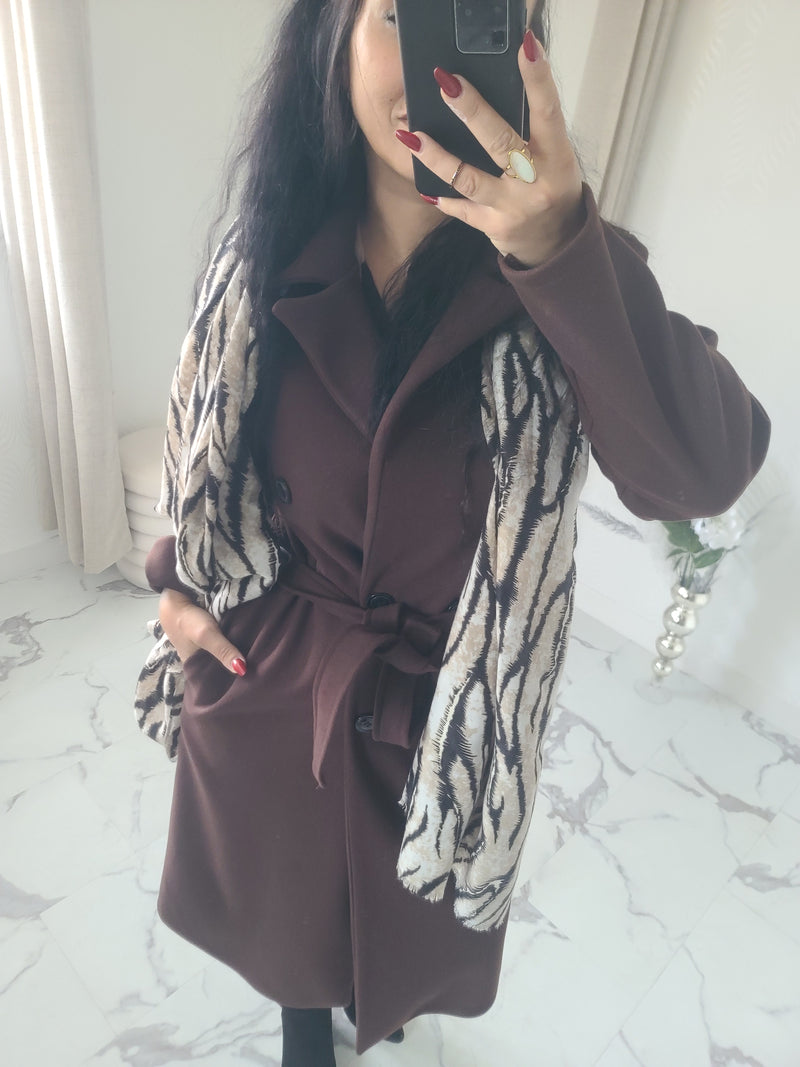 Manteau SACHA marron