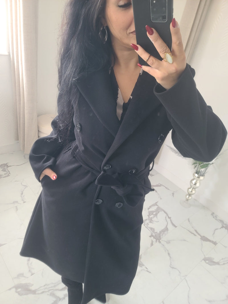 Manteau SACHA noir