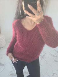 Pull CAMERON bordeaux