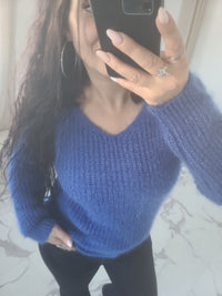 Pull CAMERON bleu roi