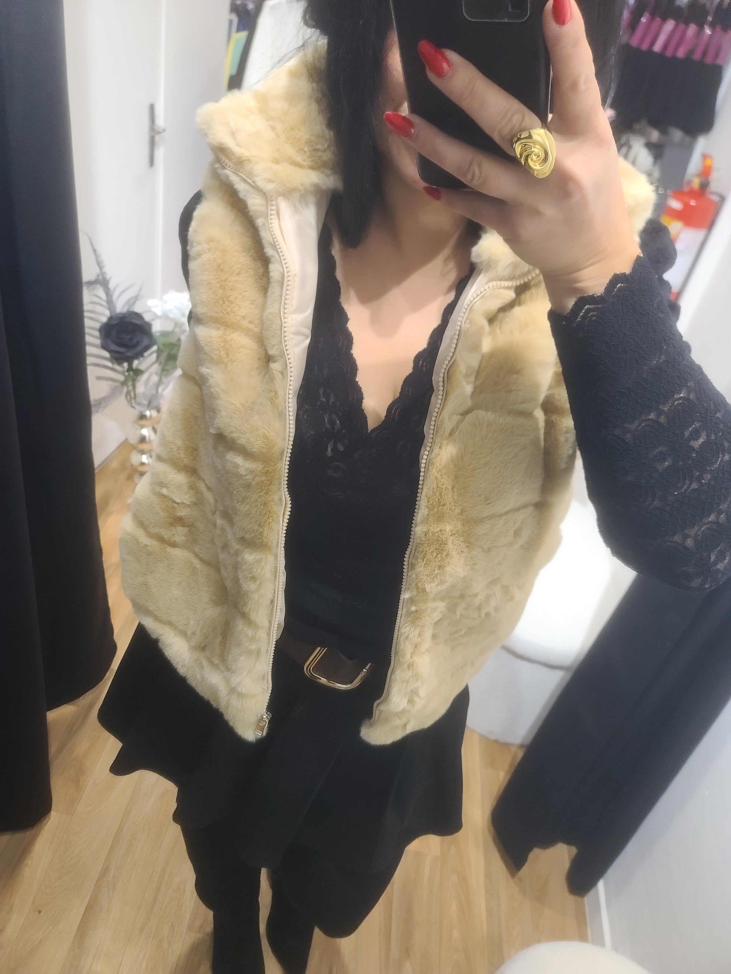 Veste MAÏA camel