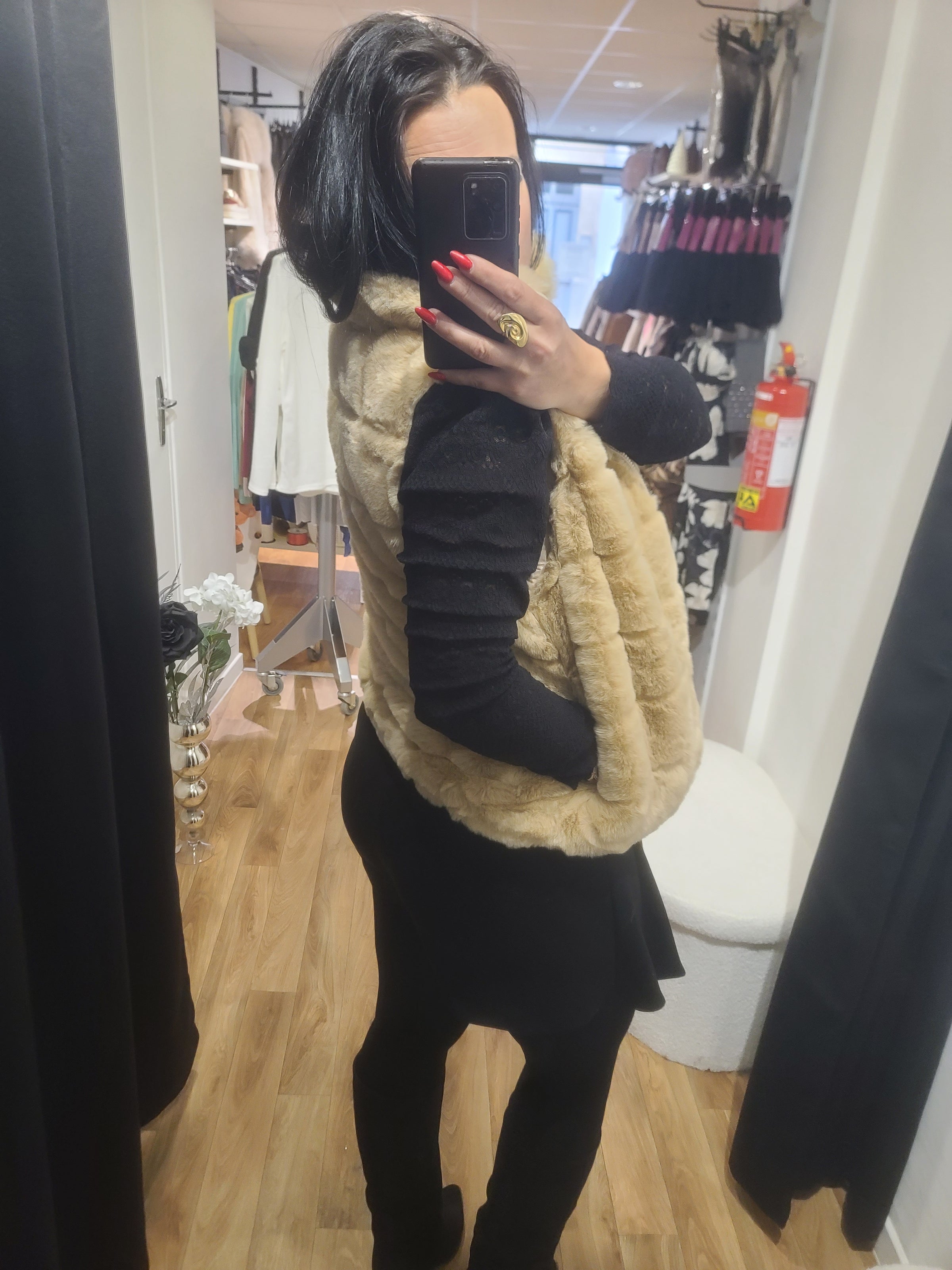 Veste MAÏA camel