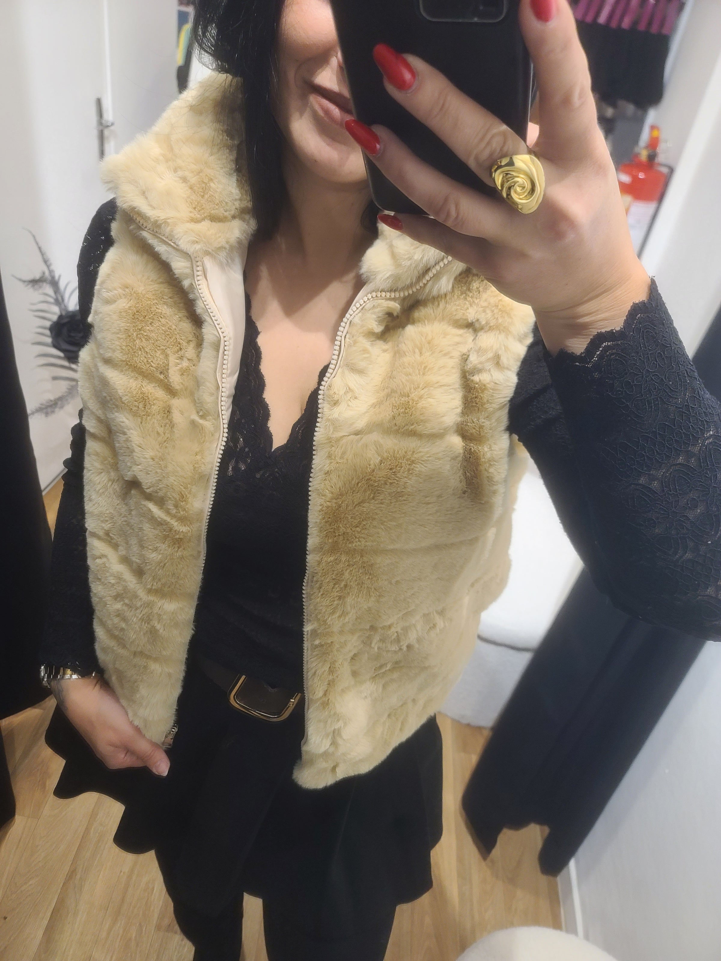 Veste MAÏA camel