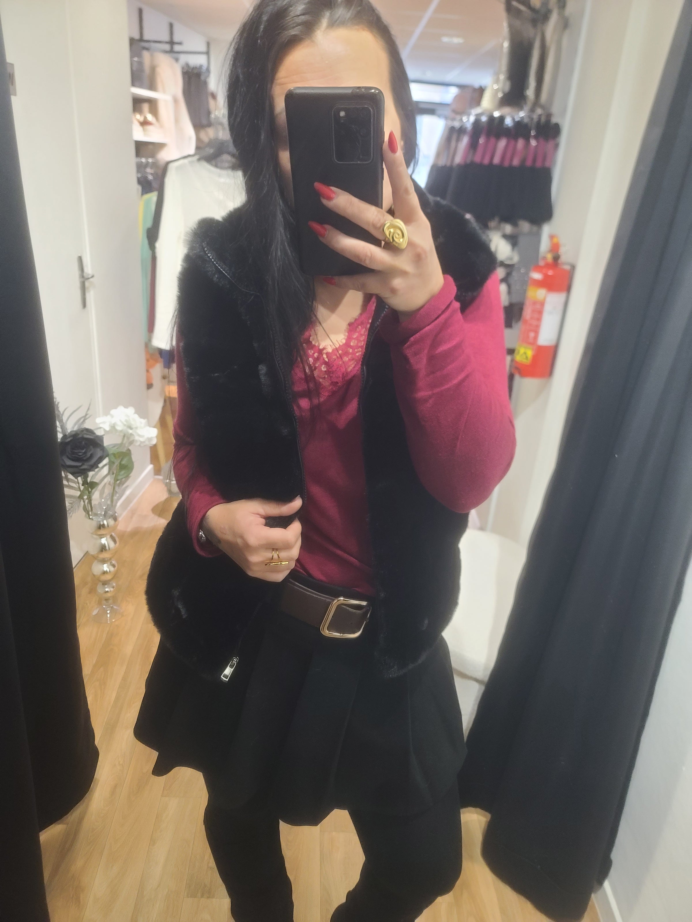 Veste MAÏA noir