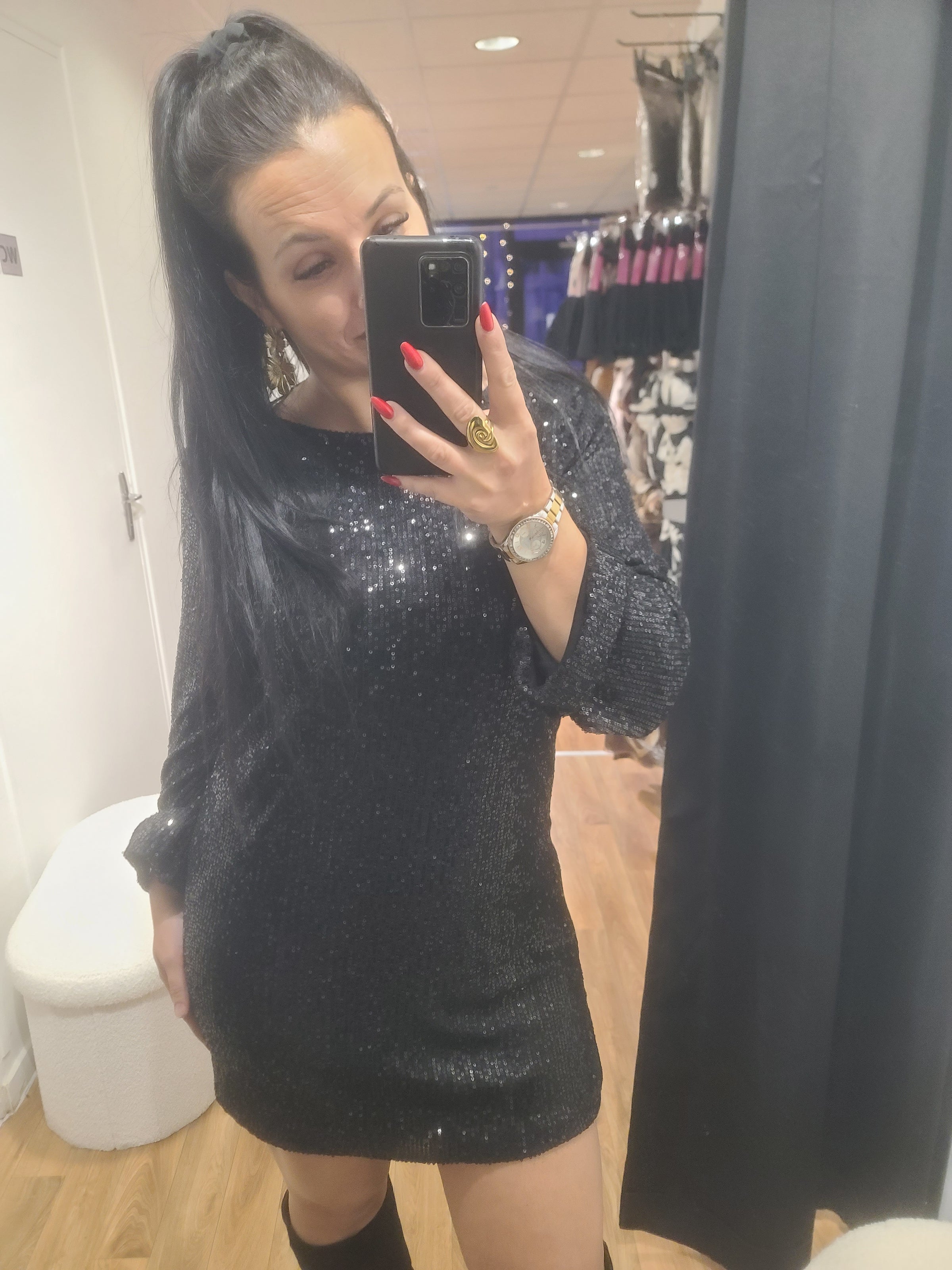 Robe à sequins IRIS