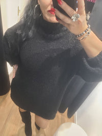 Robe pull GINA noir