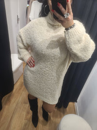Robe pull GINA écru