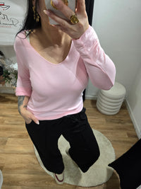 Pull léger PAM rose