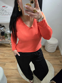 Pull léger PAM orange