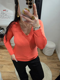 Pull léger PAM orange