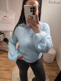 Pull CHLOÉ bleu ciel