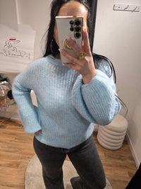 Pull CHLOÉ bleu ciel