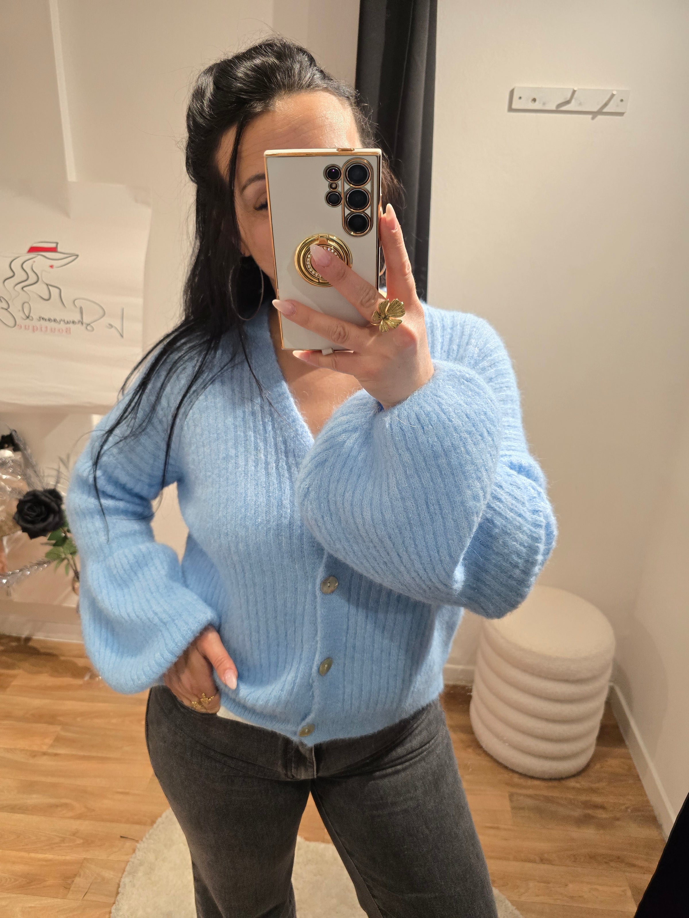 Gilet CHLOÉ bleu
