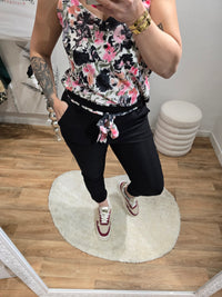 Pantalon FLORA noir