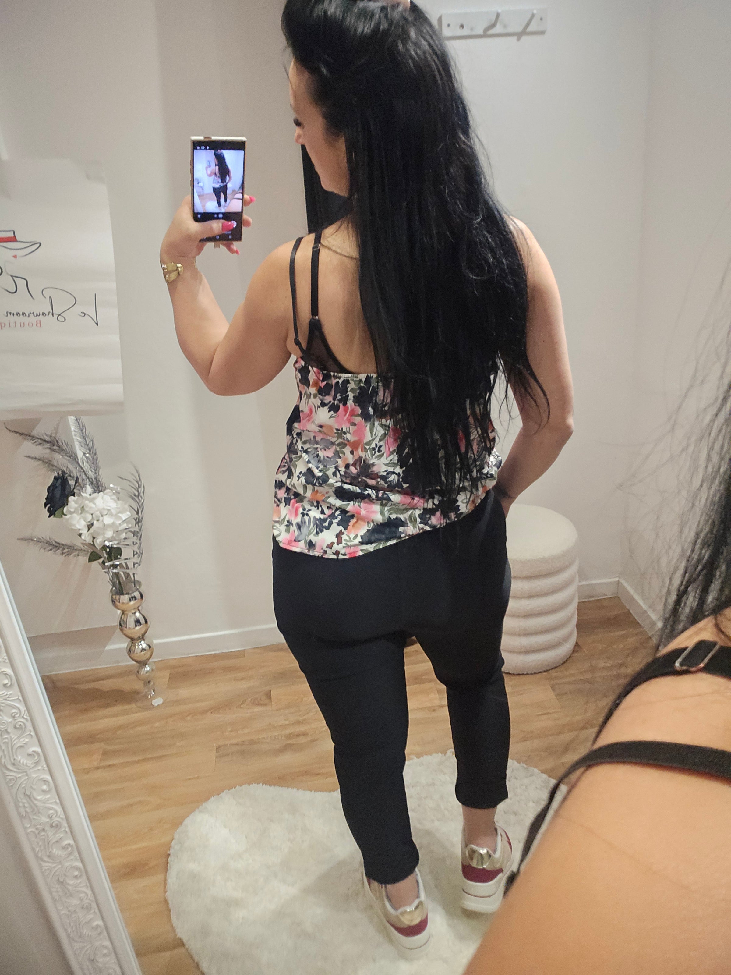 Pantalon FLORA noir