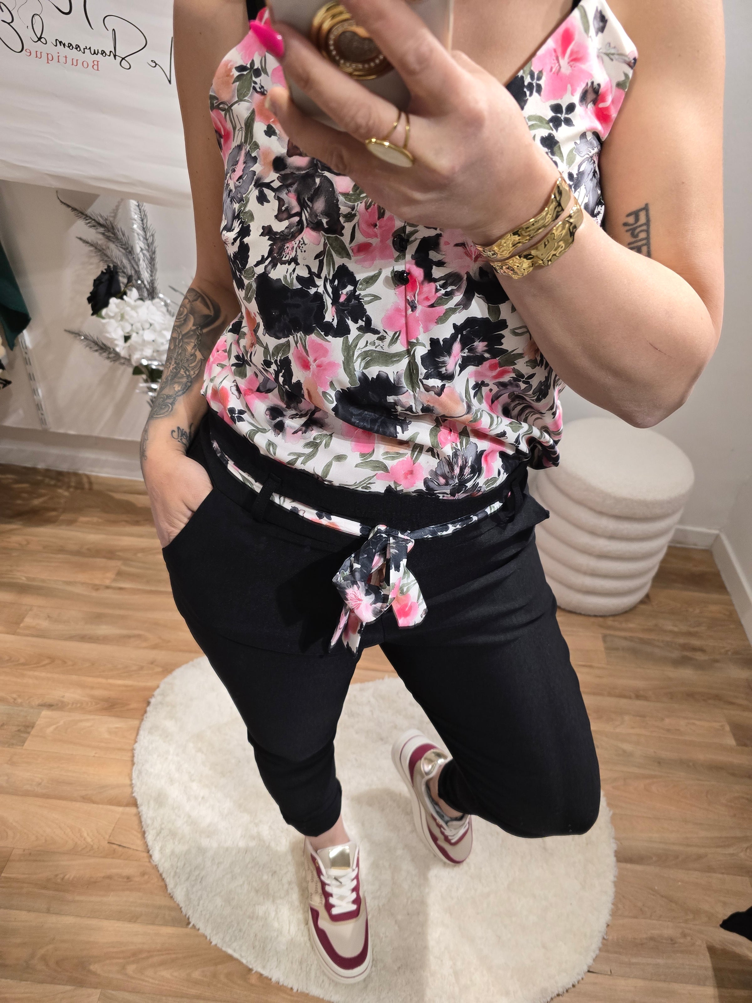 Pantalon FLORA noir