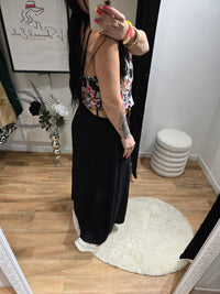 Jupe JADE noir avec ceinture
