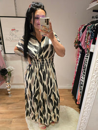 Robe taille magique ALBANE noir