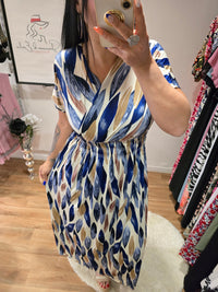 Robe taille magique ALBANE bleu