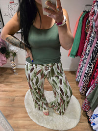 Pantalon ALBANE vert