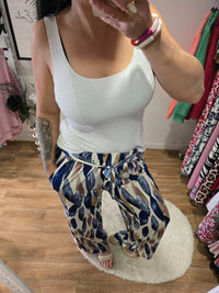 Pantalon ALBANE bleu