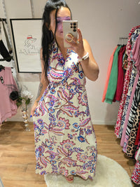 Robe dos nu FLEUR