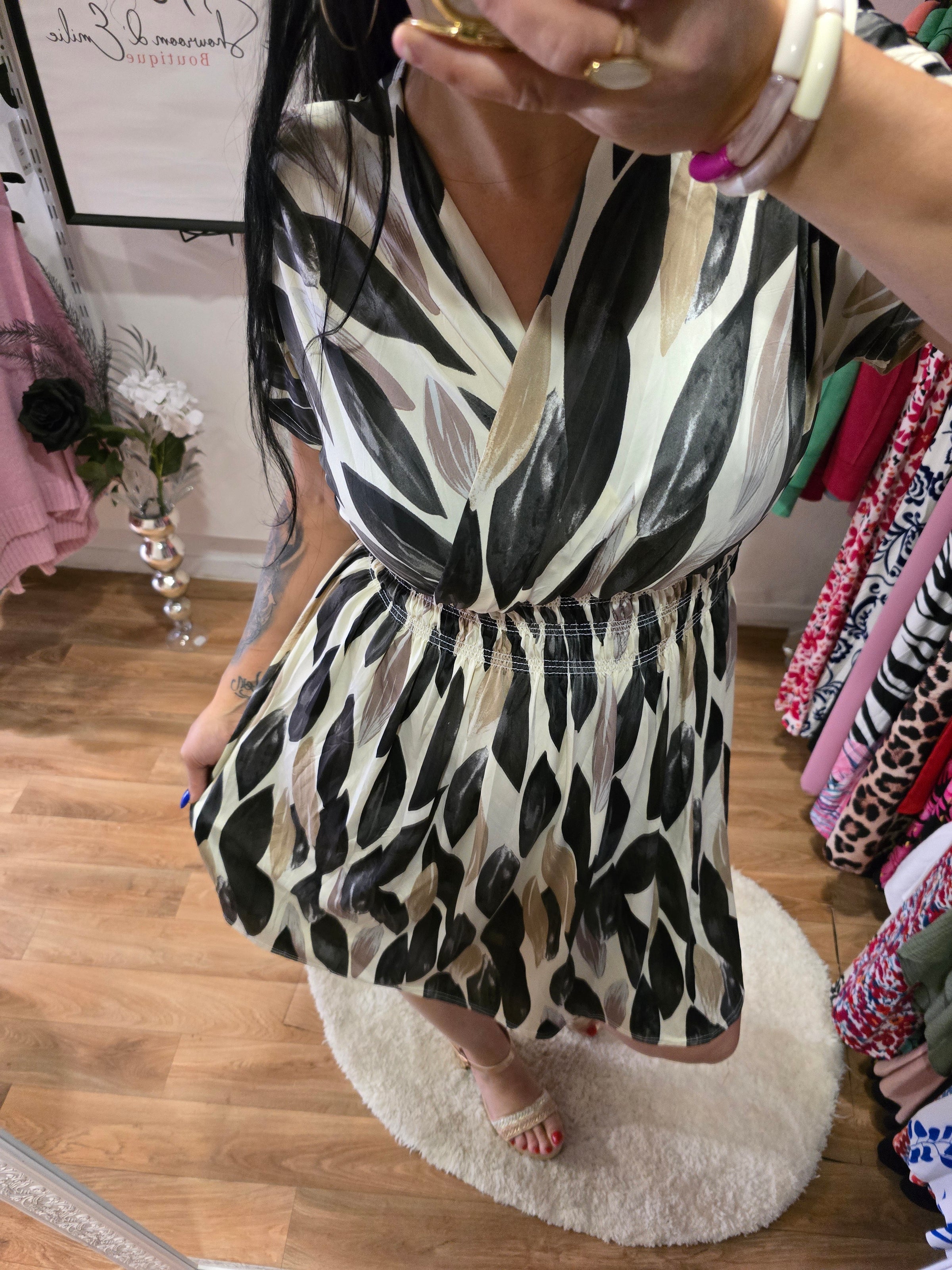 Robe taille magique ALBANE noir