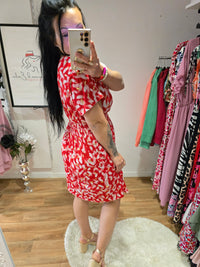 Robe taille magique ARIANE rouge