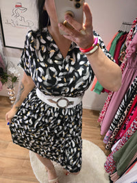 Robe taille magique ARIANE noir