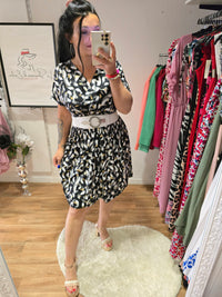 Robe taille magique ARIANE noir