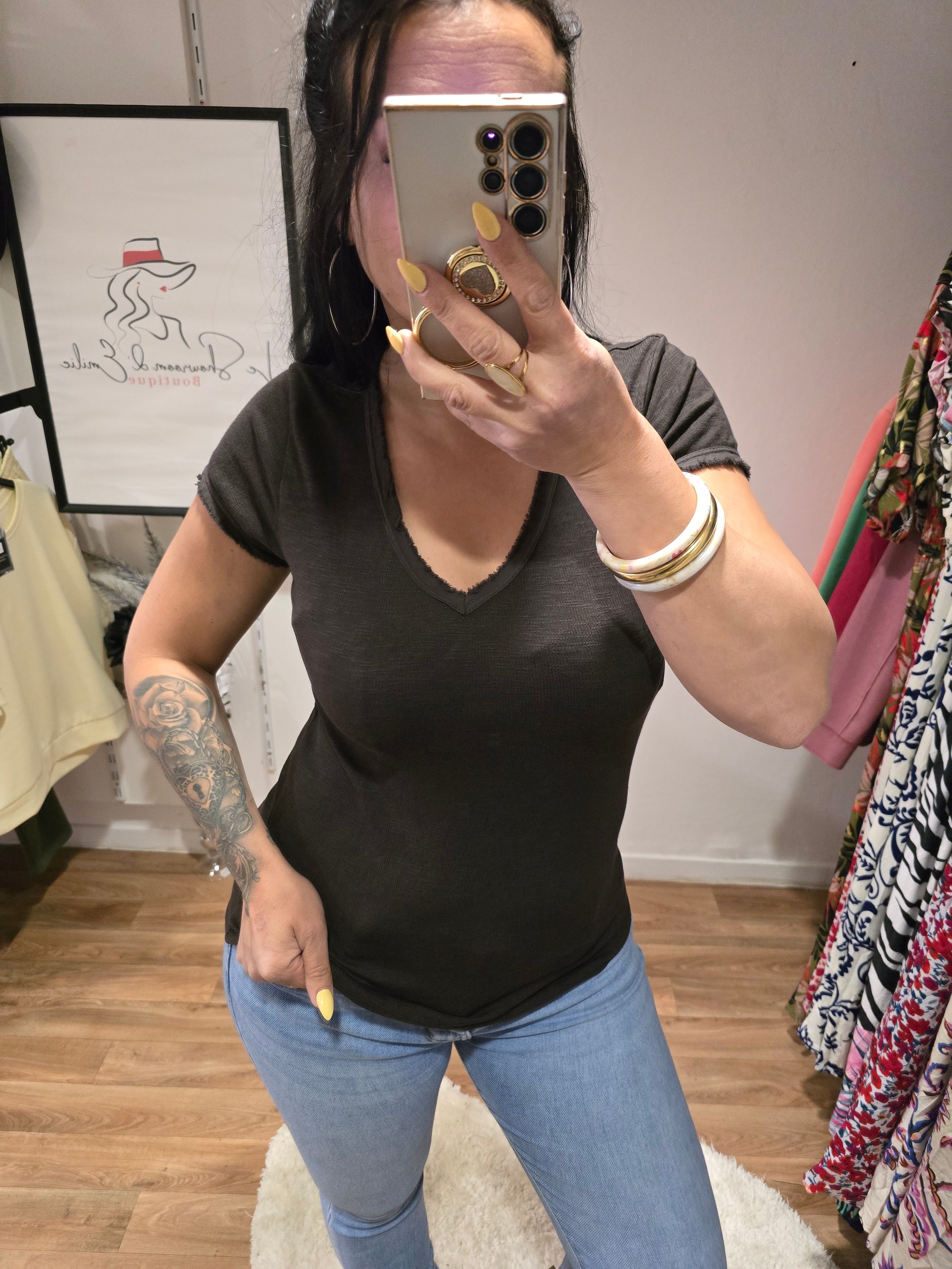 Top KAÏS marron