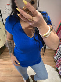 Top KAÏS bleu roi