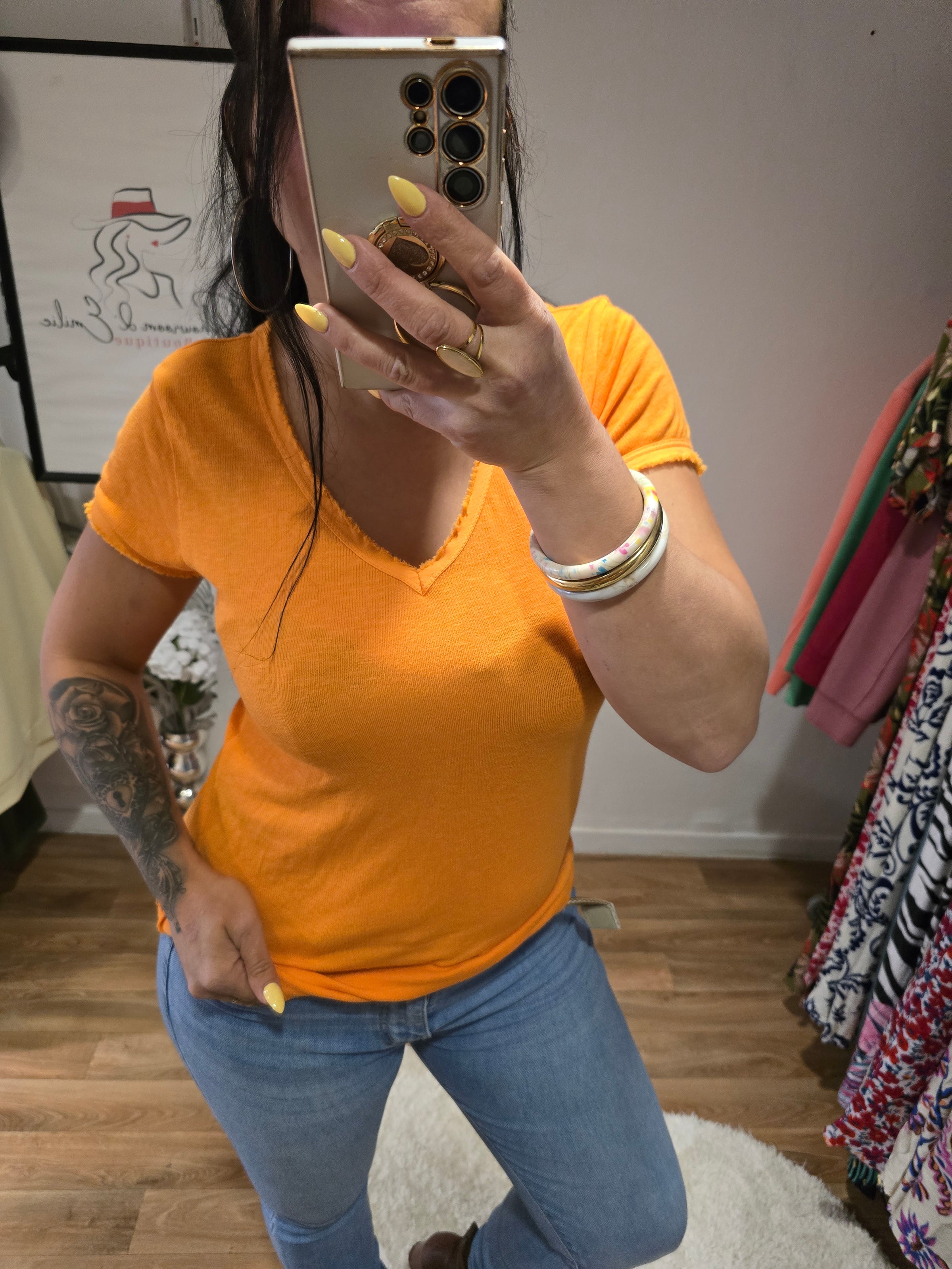 Top KAÏS orange