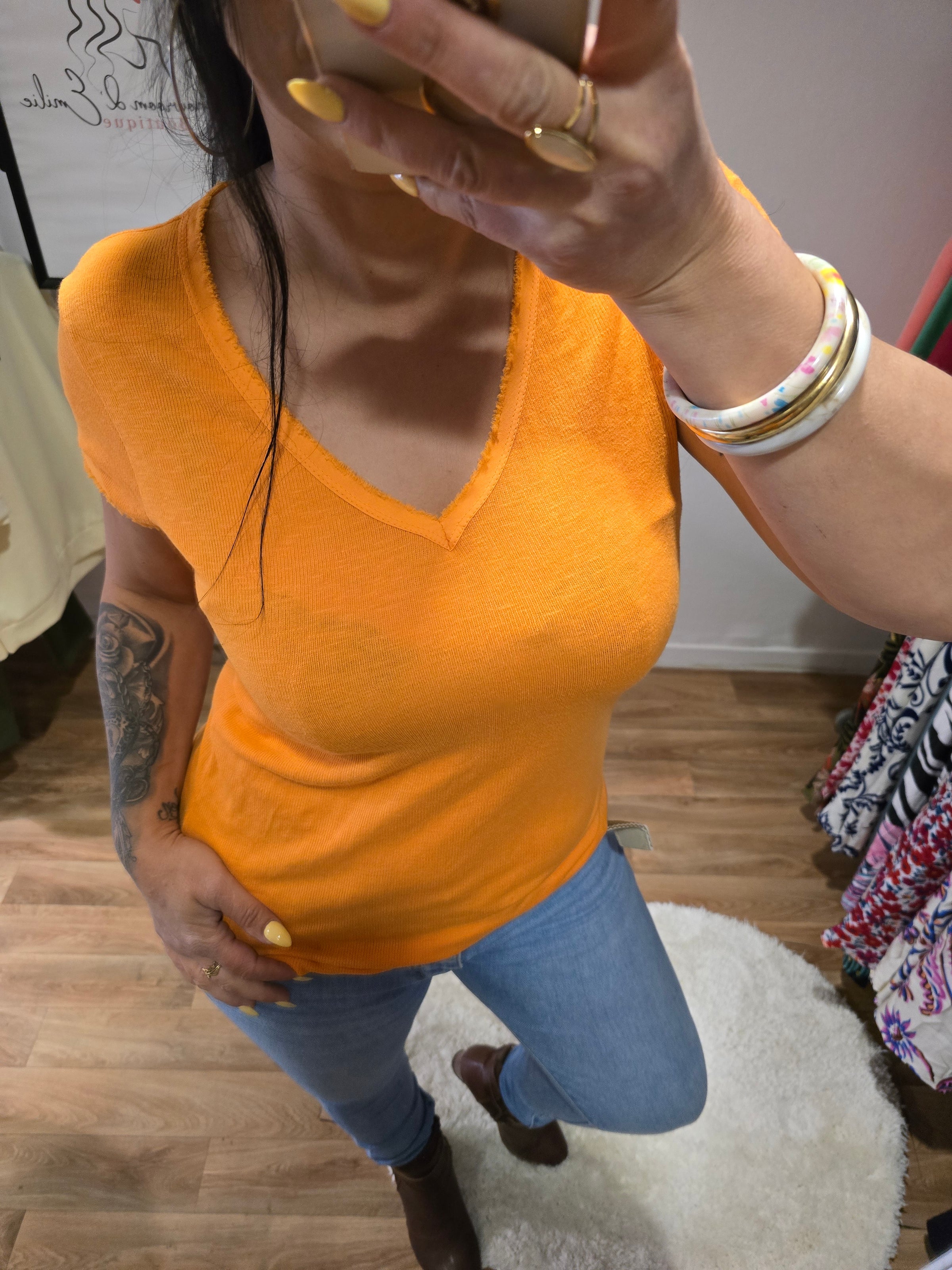 Top KAÏS orange