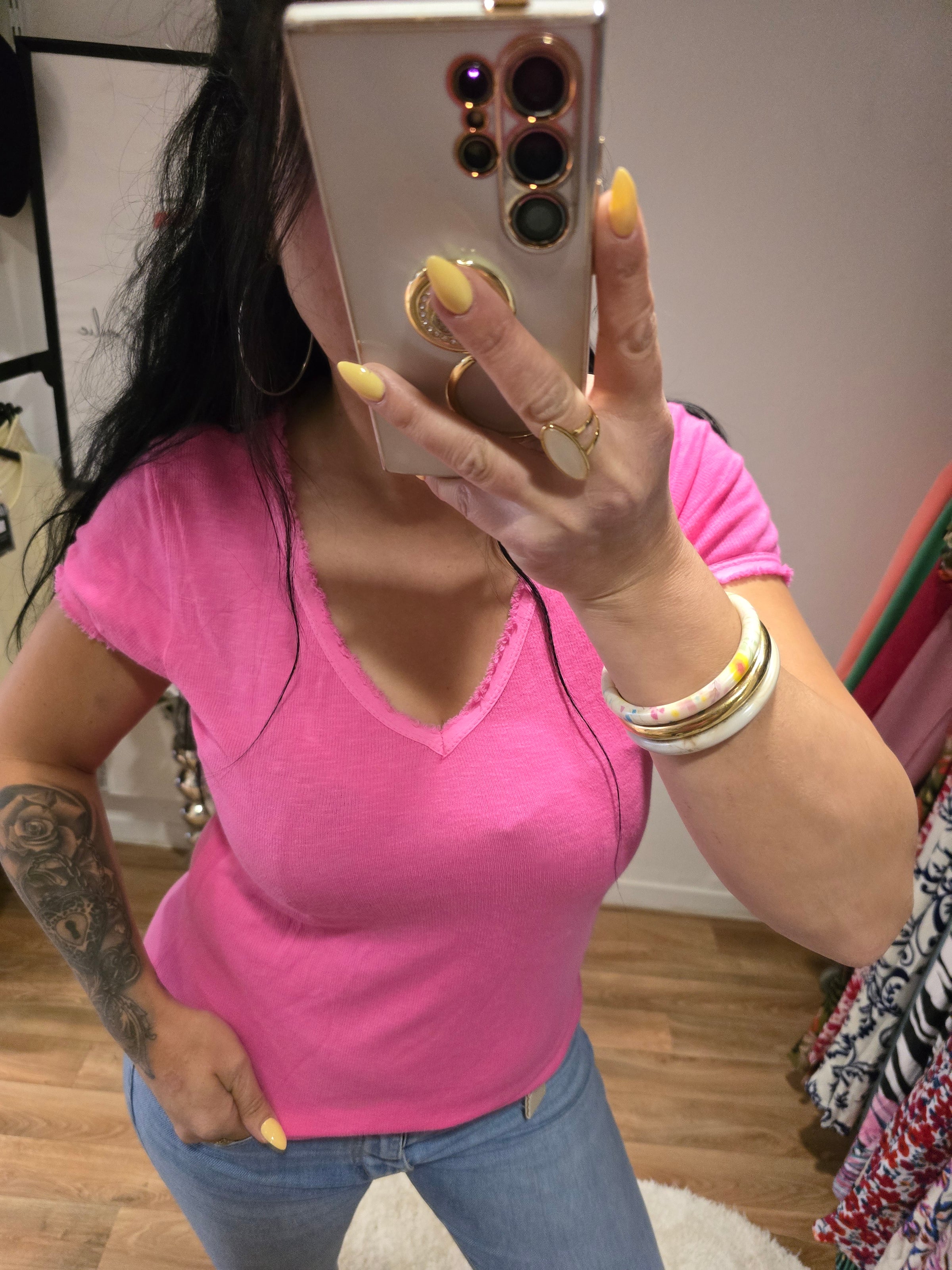Top KAÏS fuchsia