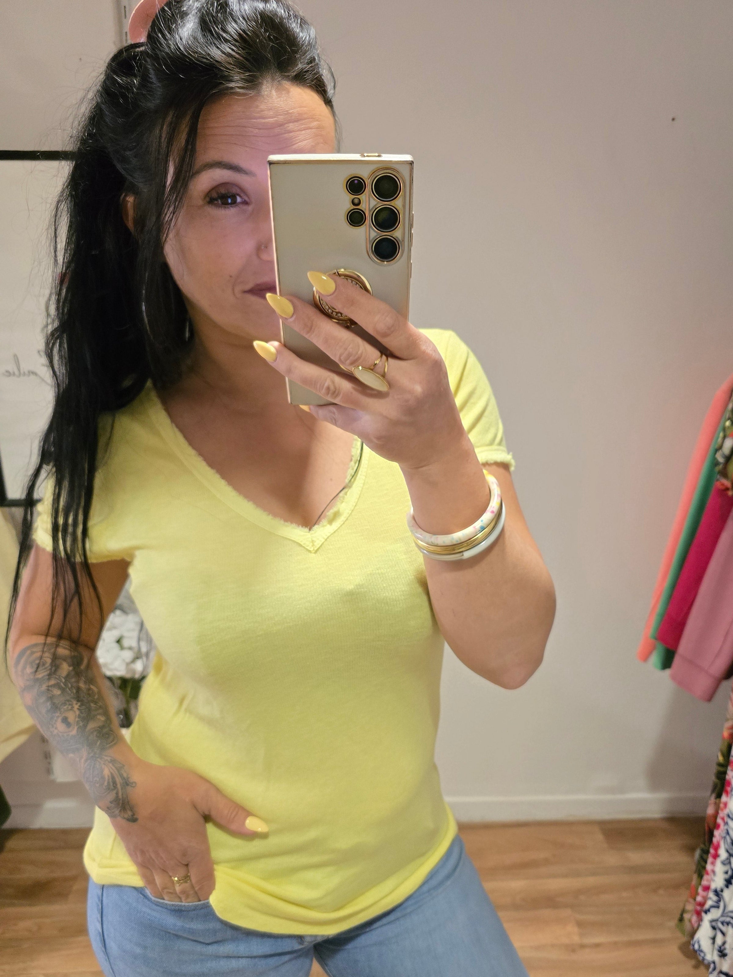 Top KAÏS jaune