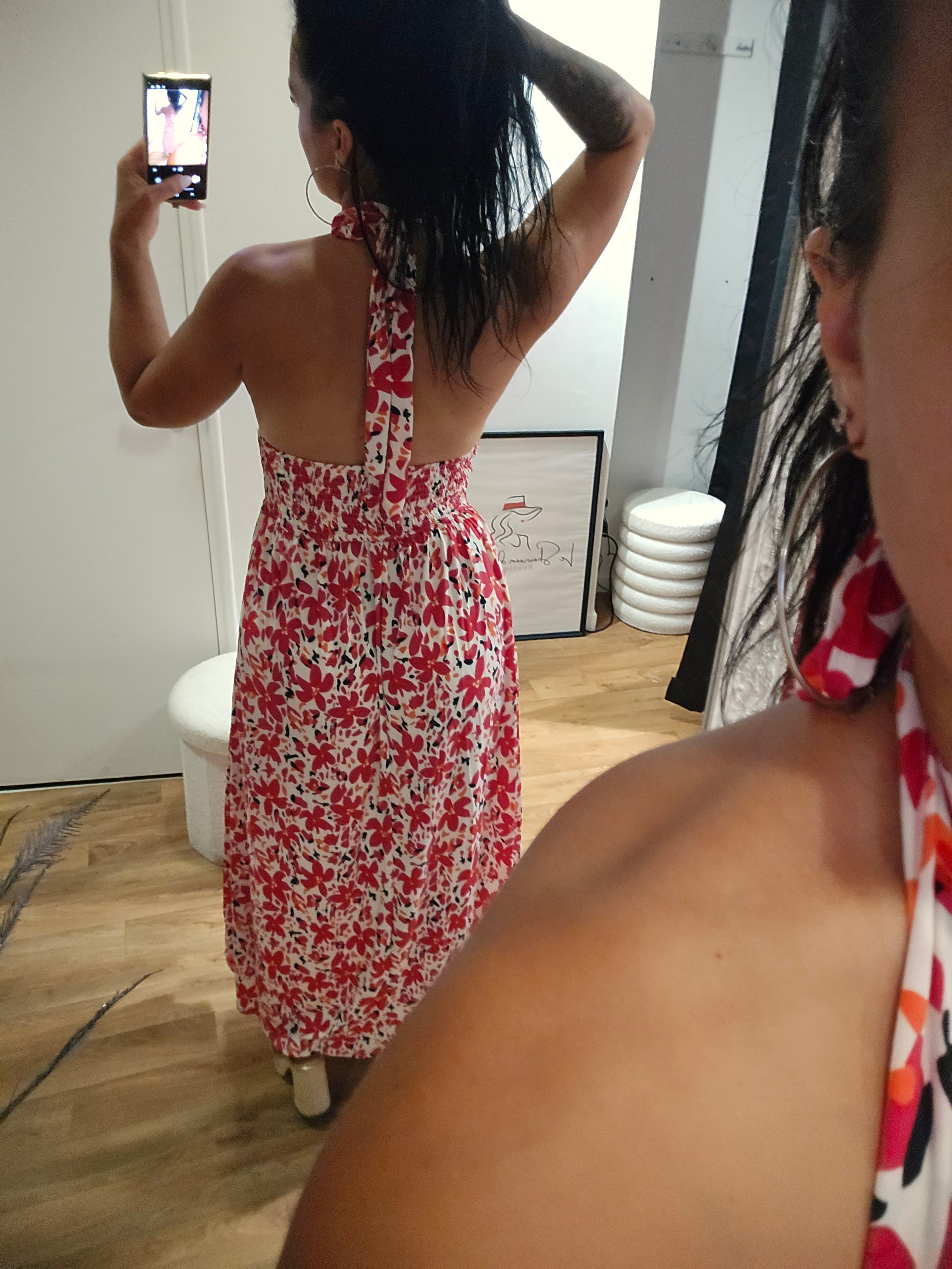 Robe dos nu TINA