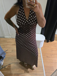 Robe AGATHE marron